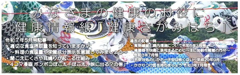 健康さがみはらバナー